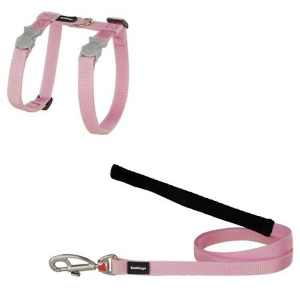  harness special cat and leaves pink