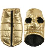 golden dog coat