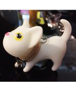 little kitten in keychain