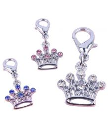 Rhinestone pendant for dog and cat - crown
