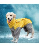 Combinaison Imperméable pour chien - Uni - Jaune - DogDeRue – Dog De Rue