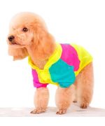raincoat for dogs multicolored