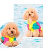 raincoat for flashy dog