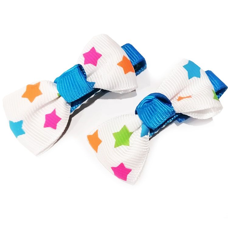 barrette pour chien avec motif etoiles