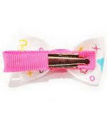 barrette girly rose pour chien