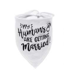 Foulard pour chien - Just married