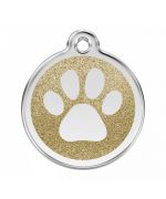 30 Pièces Blanc Estampage Étiquette Pendentifs,Noir Vierges à  Graver,Étiquettes Médaille Chien avec 30 Chaînes à Billes pour Animaux de  Compagnie,les