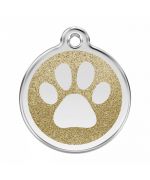 medallion for small dog with sequins cheap free shipping to guadeloupe, martinique, st bart meeting