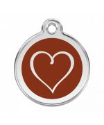 Médaille personnalisée coeur