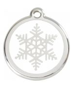 medalla de copo de nieve