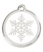 medalla de copo de nieve