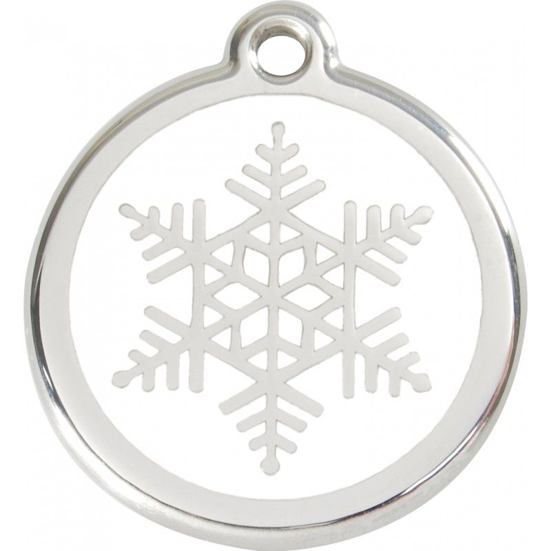 medalla de copo de nieve