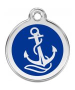  médaille-pour-chien-chat-ancre-marine-livraison-gratuite-boutique-gueule-damour