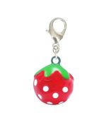 Funny strawberry-shaped cat bell on online pet store delivery Paris, Cannes, Nice, Chamonix, Montpellier ...