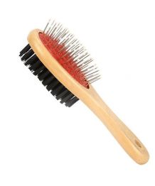 Brosse double pour chien et chat