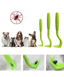 Lot de 3 pinces à tiques pour chien et chat