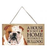 plaque maison bulldog anglais