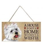 Plaque westie