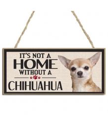 Placa decorativa - Chihuahua