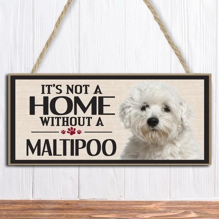 Plaque Bichon