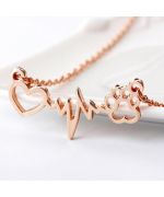 cat paw necklace for women