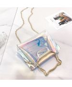 Handbag for woman with cat - gray