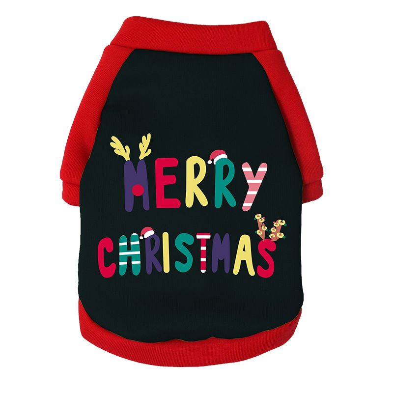 pull pour chien merry christmas de noel