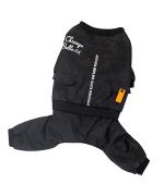 black jumpsuit for large dog