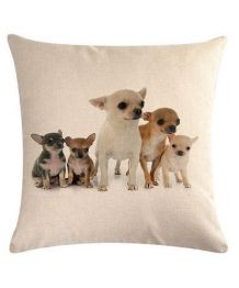 Cushion cover - Chihuahuas