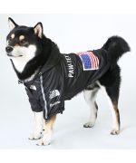 manteau de pluie pour chien de qualité coloris noir