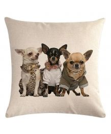 Housse de coussin - Chihuahuas