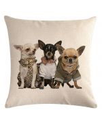 Cushion cover - Chihuahuas