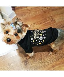 Pull de Noël pour chien et chat - Flocons