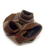 Love Bone brown sweater for small and large breed dogs cheap for Christmas birthday gift original gift wrapping