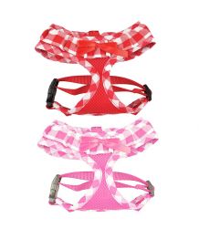 Harness for dog harness stars Red