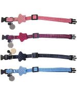 collar de gato morado
