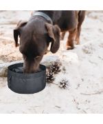 soft dog travel bowl