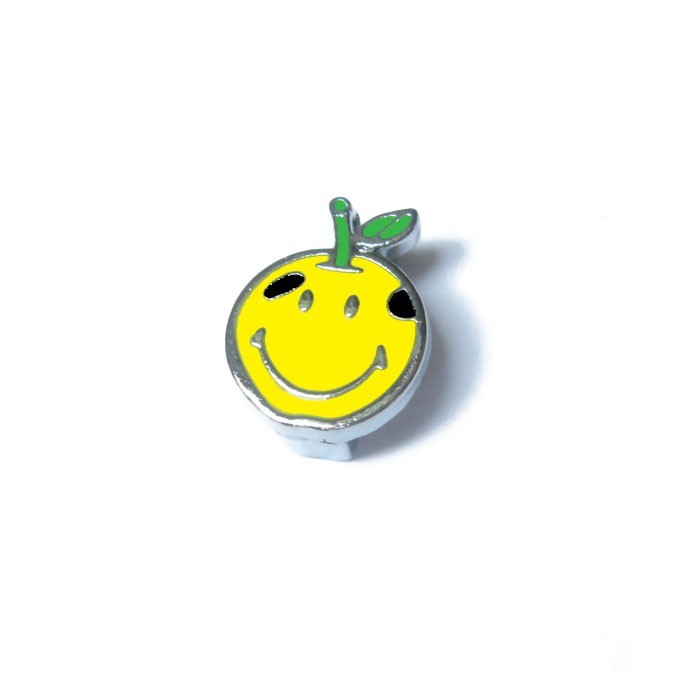 Smiley 10 mm for collar or harness customizable for pets