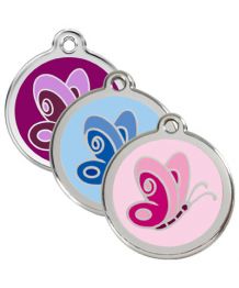 Personalized Butterfly Medal
