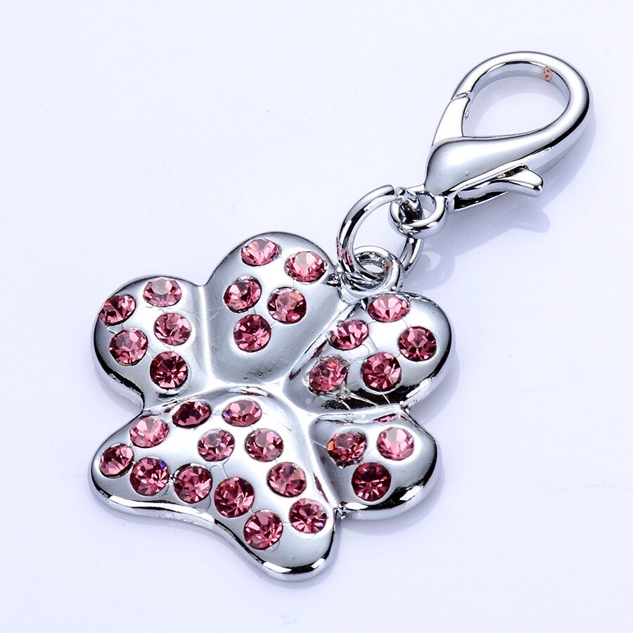 rhinestone pendant for dog collar