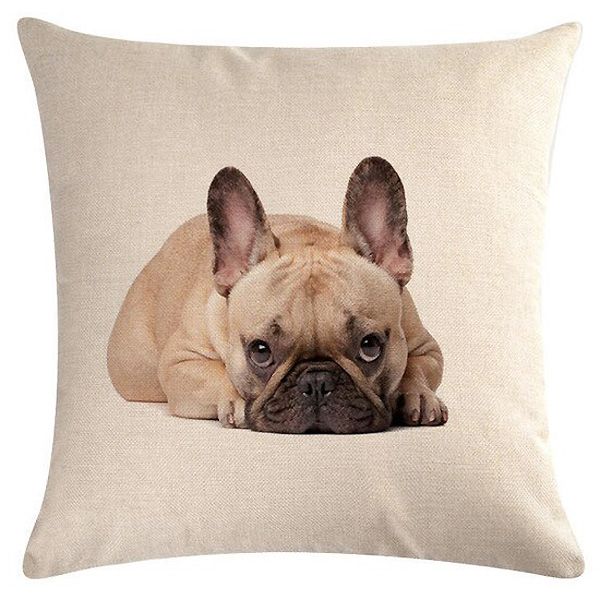 coussin bouledogue francais