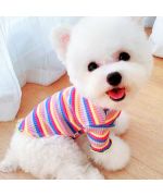 striped dog tshirt