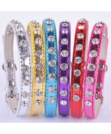 Rhinestone dog collar