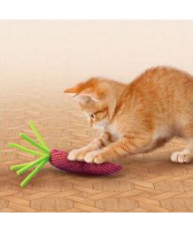 juguete de zanahoria para gatos