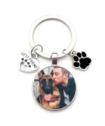 Personalized key ring with photo