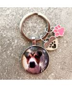 key ring with personalized photo