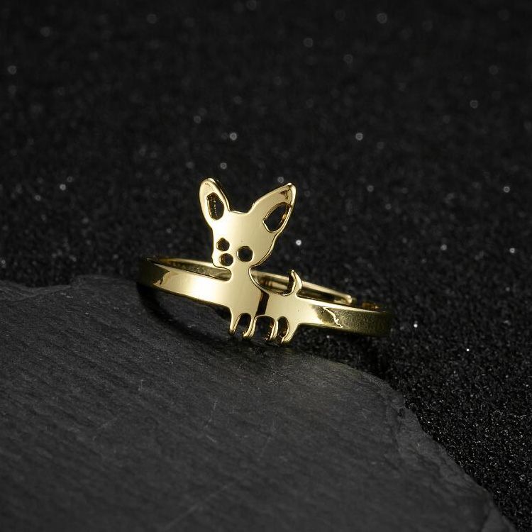 bague pour femme chihuahua