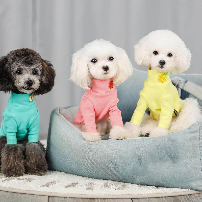 suéter de perro de algodón