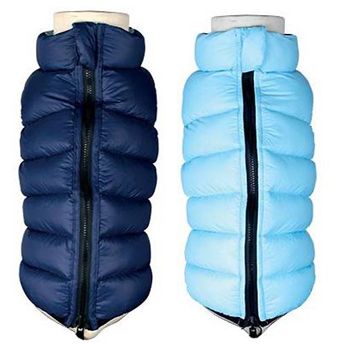 practical puffer jacket for dogs for the winter