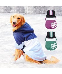 Warm coat for small and large waterproof dogs